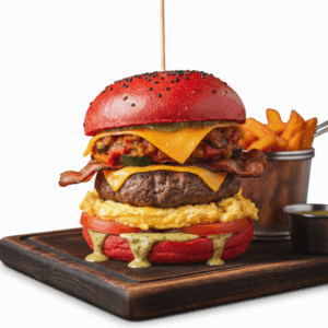 red hot burger