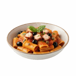 paccheri alla luciana