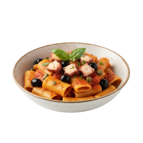 paccheri alla luciana