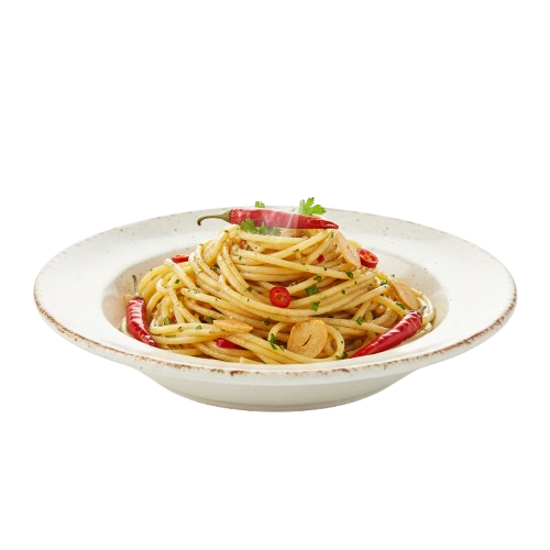 spaghetti aglio,olio e peperoncino