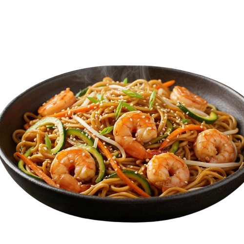 46 ramen in brodo con gamberi
