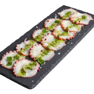 carpaccio di polipo