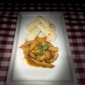 seppe in tecia con polenta