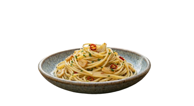 spaghetti aglio,olio e peperoncino