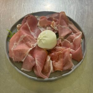 Crudo e Burrata