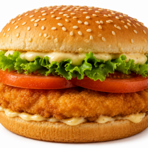 Mega Chicken Burger (220gr di carne)