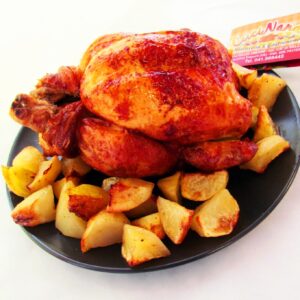 Pollo allo Spiedo con Patate al forno
