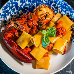 Paccheri con Astice