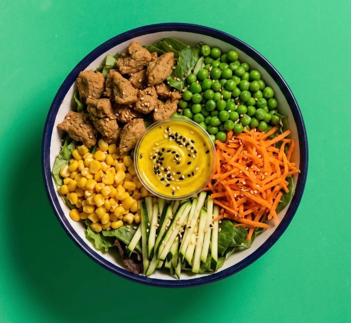 J-Vegan Salad+Bibita in Omaggio