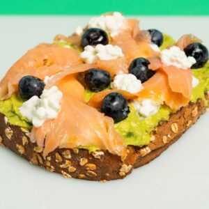 Soked Salmon Avocado Toast
