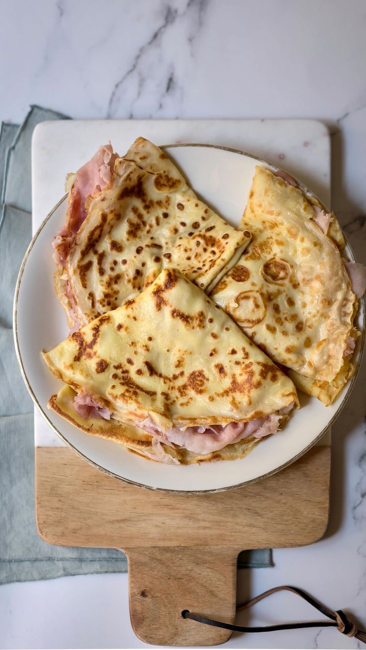 Crepes Prosciutto e Formaggio